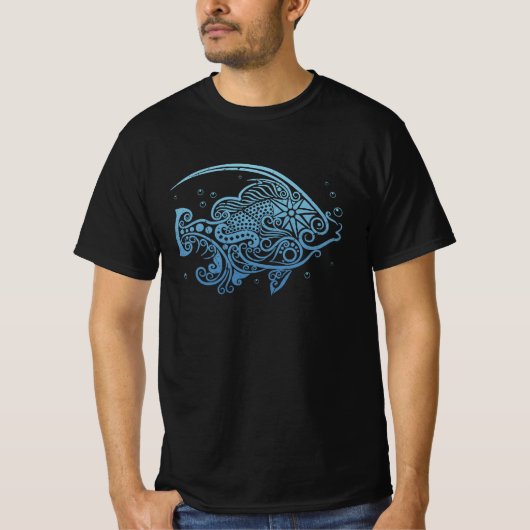 Ulua Fishing Native Hawaii Hawaii Earthday Triba T-Shirt (Vorderseite)
