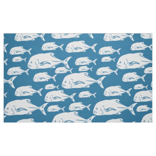 Ulua und Papio Stoff (Fat Quarter (45,7 x 55,9 cm))