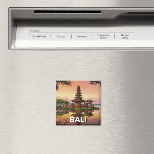 Ulun Danu Temple Bali Indonesia Magnet (In Situ (Geschirrspüler))