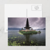 Ulun Danu Temple | Bali, Indonesia Postkarte (Vorne/Hinten)
