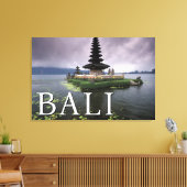 Ulun Danu Temple | Bali, Indonesien Leinwanddruck (Insitu (Wohnzimmer))