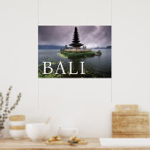 Ulun Danu Temple | Bali, Indonesien Poster (Küche)
