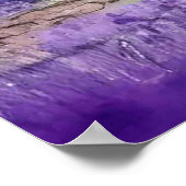 Ulupalakua Jacaranda-Bäume Poster (Ecke)