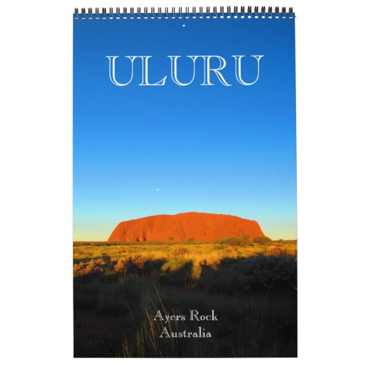 Uluru australia kalender (Titelbild)