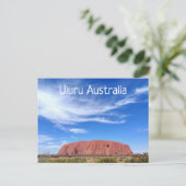 Uluru Australia Postcard Postkarte (Stehend Vorderseite)
