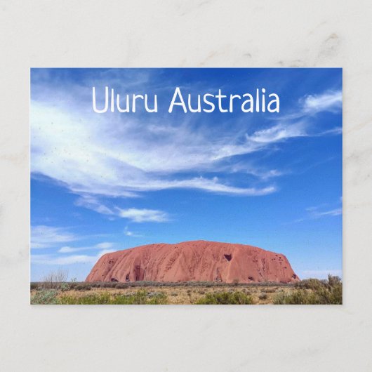 Uluru Australia Postcard Postkarte (Vorderseite)