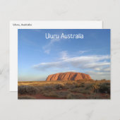 Uluru Australia Postcard Postkarte (Vorne/Hinten)