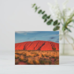 Uluru Australia Sandstone Rock Feiertagspostkarte