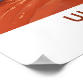 Uluru Australia Travel Print Poster (Ecke)