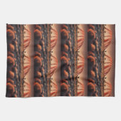 Uluru "Ayers Rock" Australia Oil Paint, Geschirrtuch (Horizontal)