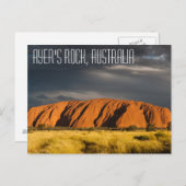 Uluru (Ayer's Rock), Australien Postcard Postkarte (Vorne/Hinten)