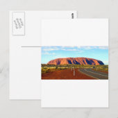 Uluru / Ayers Rock - Australien Postkarte (Vorne/Hinten)