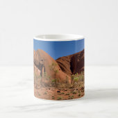 Uluru Ayers Rock Closeup Panorama Kaffeetasse (Mittel)