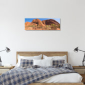 Uluru - Ayers Rock Nah Up Panorama Foto Leinwanddruck (Insitu (Schlafzimmer))