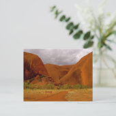 Uluru - Ayers Rock Postkarte (Stehend Vorderseite)