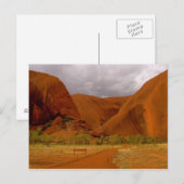 Uluru - Ayers Rock Postkarte (Vorne/Hinten)