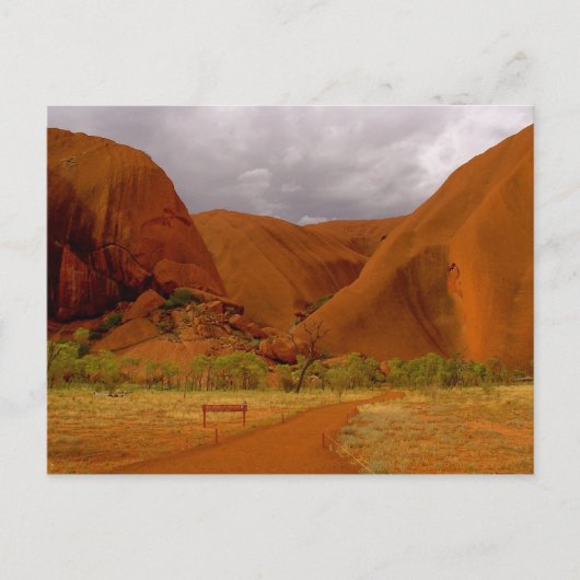 Uluru - Ayers Rock Postkarte (Vorderseite)