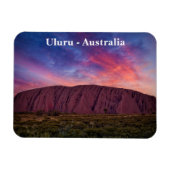 Uluru bei Sunset Magnet (Horizontal)