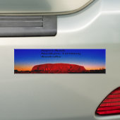 Uluru, eingeborener heiliger Standort Autoaufkleber (Auf Auto)