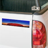 Uluru, eingeborener heiliger Standort Autoaufkleber (Auf Lkw)