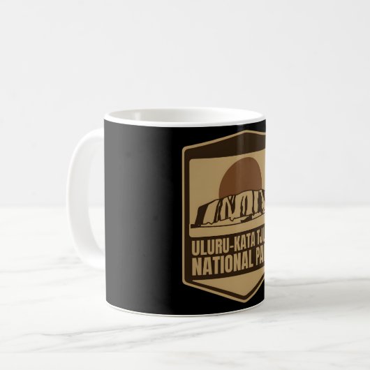 Uluru-Kata Tjuta � Der endlose Horizont Australien Kaffeetasse (Vorderseite Links)