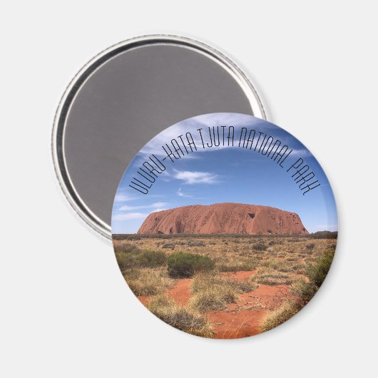 Uluru kata tjuta magnet (Vorderseite/Rückseite)