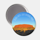 Uluru kata tjuta magnet (Vorderseite/Rückseite)