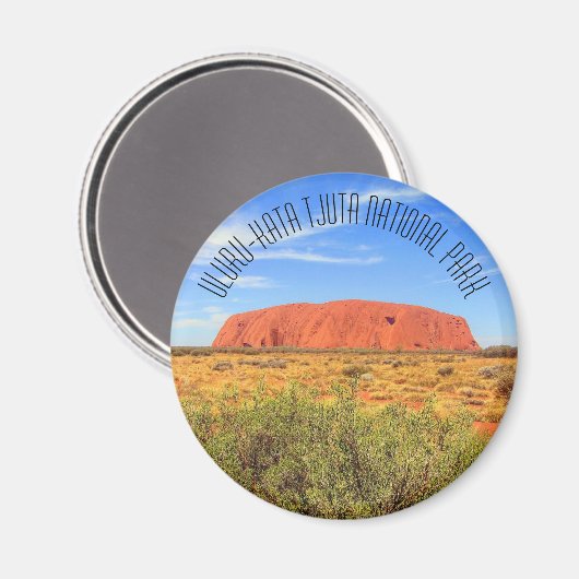 Uluru kata tjuta magnet (Vorderseite/Rückseite)
