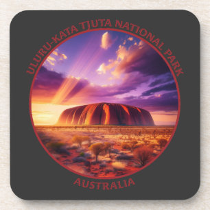 Uluru-Kata Tjuta National Park, Australien Getränkeuntersetzer