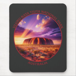 Uluru-Kata Tjuta National Park, Australien Mousepad