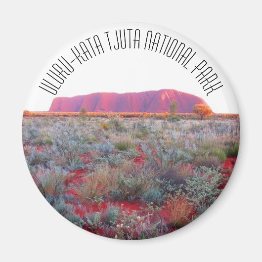 Uluru kata tjuta Park Magnet (Vorne)