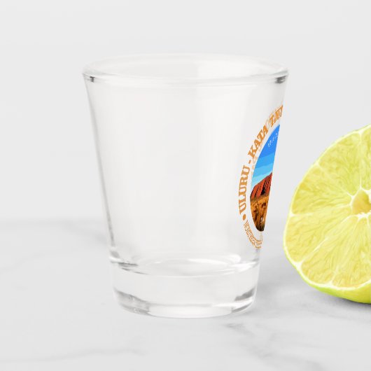 Uluru - Kata Tjuta Schnapsglas (Links)