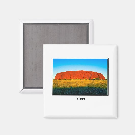 Uluru Magnet (Vorderseite/Rückseite)