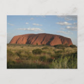 Uluru oder Ayers Rock Postkarte (Vorderseite)