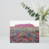 Uluru Postkarte (Stehend Vorderseite)