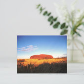 Uluru Postkarte (Stehend Vorderseite)