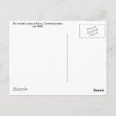 Uluru Postkarte (Rückseite)