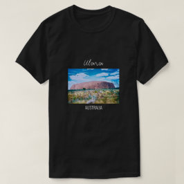 Uluru Sonnenaufgang Zentralaustralien Reise T-Shirt