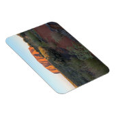 Uluru Sunrise und Wüstenflora Magnet (Rechte Seite)