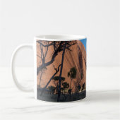 Uluru und Wüste schlicht Kaffeetasse (Links)