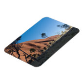 Uluru und Wüste schlicht Magnet (Linke Seite)