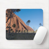Uluru und Wüste schlicht Mousepad (Mit Mouse)