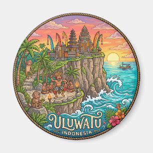 Uluwatu Indonesien Magnet