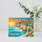 Uluwatu Indonesien Postkarte (Stehend Vorderseite)