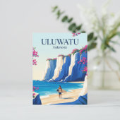 Uluwatu Indonesien Postkarte (Stehend Vorderseite)