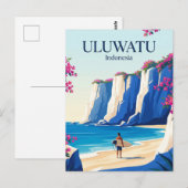 Uluwatu Indonesien Postkarte (Vorne/Hinten)