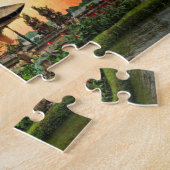Uluwatu Temple, Bali stilisiert Puzzle (Seite)