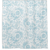 Ulyana aqua 1 Duschvorhang (Vorderseite)