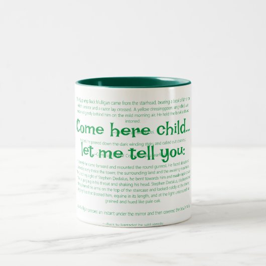 Ulysess von James Joyce - Die Tasse (Mittel)