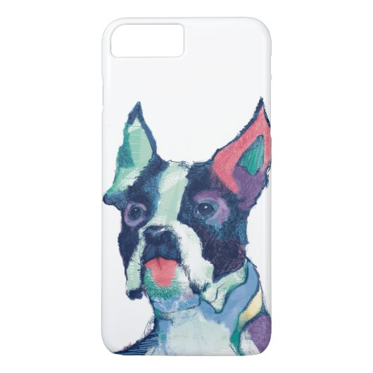 Ulysses-Aquarell-Pastell Case-Mate iPhone Hülle (Rückseite)